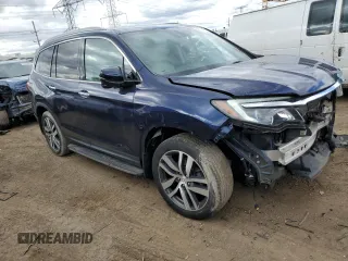 2016 Honda Pilot Touring with VIN 5FNYF6H90GB024916, listed as a Copart auction lot 53024175 with 132,295 mi miles and Salvage Title. Bid and sale history available at DreamBid. Image 4.
