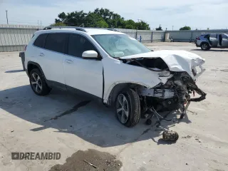 2019 Jeep Cherokee Limited with VIN 1C4PJLDB1KD346191, listed as a Copart auction lot 56787685 with Not provided miles and Salvage title. Bid and sale history available at DreamBid. Image 4.