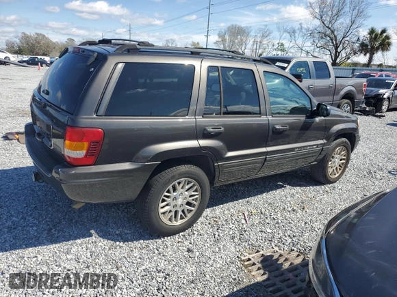 2004 Jeep Grand Cherokee Limited with VIN 1J4GW58S14C372462, listed as a Copart auction lot 46315905 with 151,863 mi miles and Salvage title. Bid and sale history available at DreamBid. Image 3.