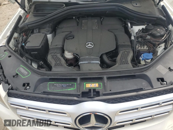 2018 Mercedes-Benz GLS 450 with VIN 4JGDF6EE1JB004454, listed as a Copart auction lot 54154265 with 63,908 mi miles and Salvage Title. Bid and sale history available at DreamBid. Image 12.