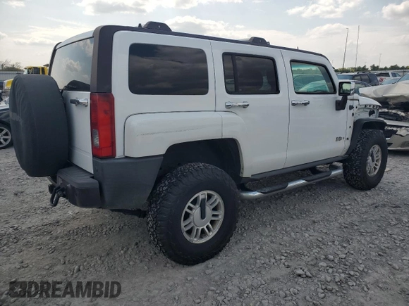 2006 Hummer H3 with VIN 5GTDN136868154709, listed as a Copart auction lot 67350144 with 128,270 mi miles and Salvage Title. Bid and sale history available at carsss.com. Image 3.