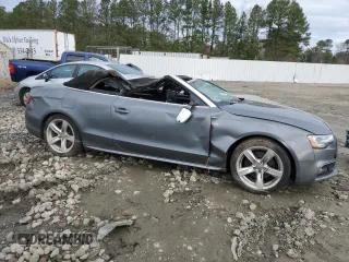 2016 Audi A5 Premium Plus with VIN WAUM2AFH4GN009521, listed as a Copart auction lot 50829865 with 111,379 mi miles and Salvage Title. Bid and sale history available at carsss.com. Image 4.