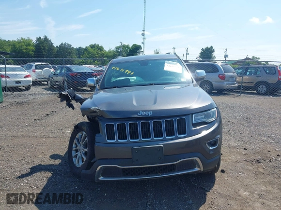 2016 Jeep Grand Cherokee Limited with VIN 1C4RJFBG6GC357385, listed as a IAAI auction lot 42611997 with 148,177 mi miles and . Bid and sale history available at DreamBid. Image 12.