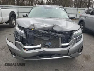 2021 Kia Seltos SX with VIN KNDETCA29M7188710, listed as a Copart auction lot 50831985 with 46,881 mi miles and Salvage Title. Bid and sale history available at carsss.com. Image 5.