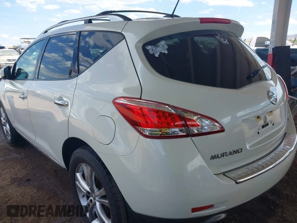 2011 Nissan Murano LE with VIN JN8AZ1MU3BW051140, listed as a IAAI auction lot 42035324 with 96,272 mi miles and . Bid and sale history available at carsss.com. Image 3.