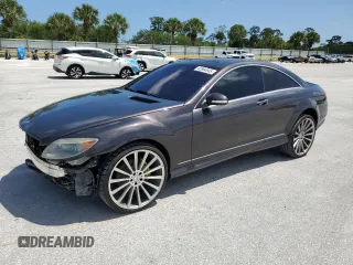 2008 Mercedes-Benz CL-Class V8 with VIN WDDEJ71X58A017217, listed as a Copart auction lot 45964945 with 229,474 mi miles and Salvage Title. Bid and sale history available at carsss.com. Image 1.