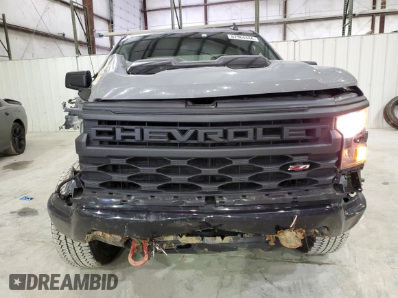2024 Chevrolet Silverado 1500 Custom Trail Boss with VIN 3GCPDCEK2RG183022, listed as a Copart auction lot 82964444 with 21,314 mi miles and Salvage Title. Bid and sale history available at carsss.com. Image 5.