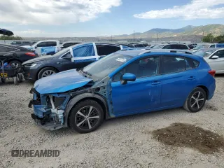 2020 Subaru Impreza Premium with VIN 4S3GTAV68L3727978, listed as a Copart auction lot 59921715 with 99,899 mi miles and Salvage title. Bid and sale history available at DreamBid. Image 1.