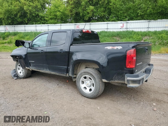 2022 Chevrolet Colorado 4WD Work Truck with VIN 1GCGTBEN2N1321979, listed as a Copart auction lot 57355355 with 20,570 mi miles and Non repairable. Bid and sale history available at DreamBid. Image 2.