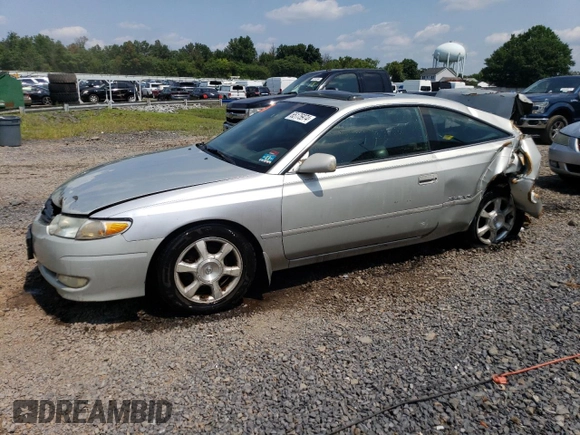 2002 Toyota Solara SE with VIN 2T1CF28P72C601861, listed as a Copart auction lot 65175974 with 246,993 mi miles and Salvage Title. Bid and sale history available at DreamBid. Image 1.