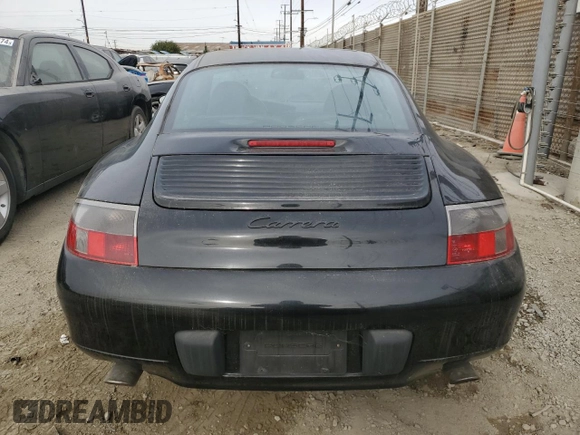 2001 Porsche 911 Carrera with VIN WP0AA29911S622806, listed as a Copart auction lot 84328194 with 0 mi miles and Clean Title. Bid and sale history available at carsss.com. Image 6.
