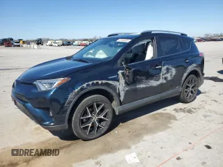 2017 Toyota RAV4 Hybrid SE with VIN JTMJJREV1HD116807, listed as a Copart auction lot 49188335 with 103,190 mi miles and Salvage Title. Bid and sale history available at carsss.com. Image 1.
