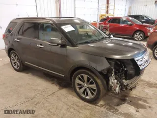 2018 Ford Explorer Limited with VIN 1FM5K7F83JGB10681, listed as a IAAI auction lot 41655773 with 155,527 mi miles. Bid and sale history available at carsss.com. Image 1.