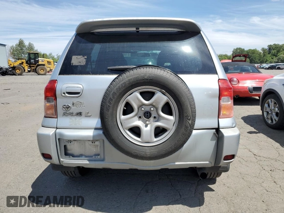 2003 Toyota RAV4 with VIN JTEGH20V936012689, listed as a Copart auction lot 61997965 with 214,693 mi miles and Clean title. Bid and sale history available at DreamBid. Image 6.
