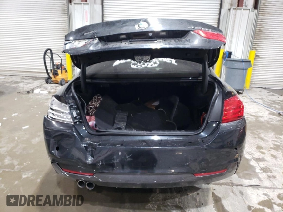 2015 BMW 4 Series 428i xDrive with VIN WBA3N9C59FK247683, listed as a Copart auction lot 41678035 with 81,850 mi miles and Salvage title. Bid and sale history available at DreamBid. Image 6.