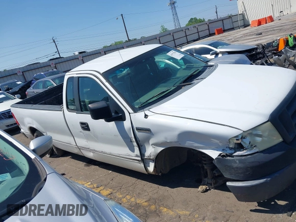 2007 Ford F-150 XL with VIN 1FTRF12257NA06206, listed as a IAAI auction lot 41973920 with 295,169 mi miles and . Bid and sale history available at DreamBid. Image 13.