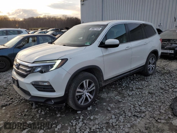 2018 Honda Pilot EX-L with VIN 5FNYF6H5XJB034714, listed as a Copart auction lot 88027425 with 160,652 mi miles and Salvage Title. Bid and sale history available at carsss.com. Image 1.