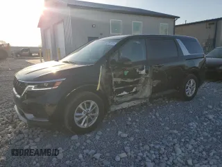2024 Kia Carnival LX with VIN KNDNB4H35R6343015, listed as a Copart auction lot 47351015 with 37,220 mi miles and Salvage Title. Bid and sale history available at carsss.com. Image 1.