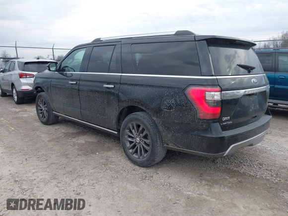 2021 Ford Expedition Max Limited with VIN 1FMJK1KT8MEA39760, listed as a IAAI auction lot 41699513 with 125,894 mi miles and . Bid and sale history available at DreamBid. Image 3.