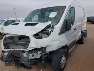 2023 Ford Transit Cargo with VIN 1FTBR2C83PKA71896, listed as a IAAI auction lot 42201228 with 31,427 mi miles and . Bid and sale history available at carsss.com. Image 16.