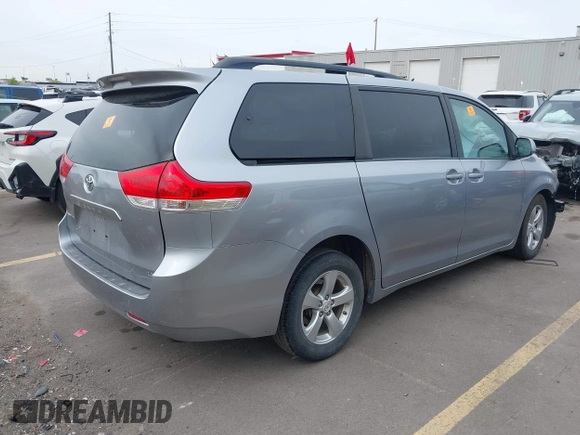 2011 Toyota Sienna LE AAS with VIN 5TDKK3DC9BS018960, listed as a IAAI auction lot 42065855 with Not Provided miles and . Bid and sale history available at DreamBid. Image 4.
