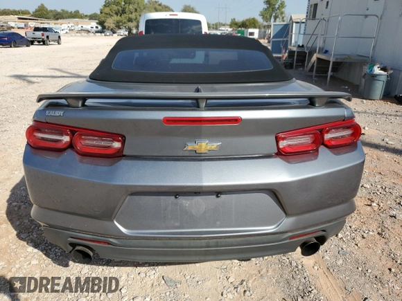 2020 Chevrolet Camaro 1LT with VIN 1G1FB3DX2L0103107, listed as a Copart auction lot 75917804 with 46,552 mi miles and Salvage Title. Bid and sale history available at carsss.com. Image 6.