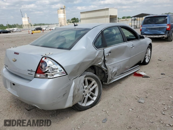 2014 Chevrolet Impala LTZ with VIN 2G1WC5E35E1115800, listed as a Copart auction lot 56685685 with 190,457 mi miles and Salvage title. Bid and sale history available at DreamBid. Image 3.