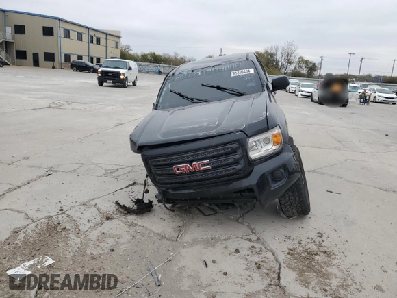2018 GMC Canyon 4WD All Terrain w/Cloth with VIN 1GTG6CEN0J1207762, listed as a Copart auction lot 81380434 with 0 mi miles and Salvage Title. Bid and sale history available at carsss.com. Image 5.
