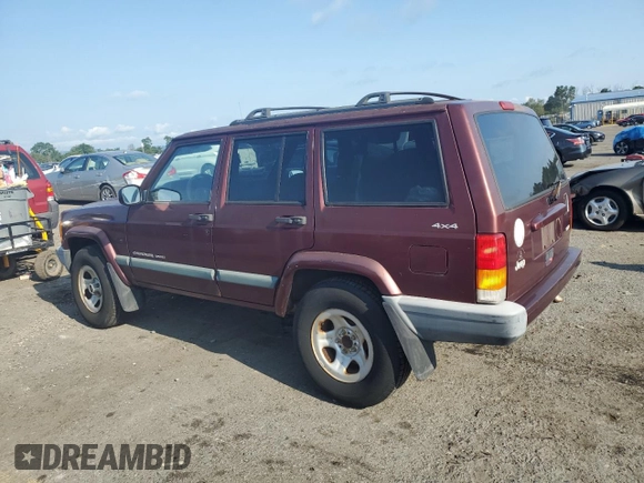2000 Jeep Cherokee z VIN 1J4FF48S2YL135037, wystawiony jako Copart lot #66156505 z przebiegiem 72 433 mil mil oraz Szkoda całkowita • Salvage title. Historia ofert i sprzedaży dostępna na DreamBid. Obrazek 2.