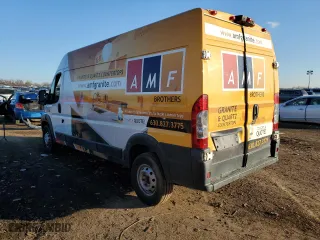 2014 Ram ProMaster Cargo Van with VIN 3C6TRVDG2EE116734, listed as a Copart auction lot 42322584 with 274,134 mi miles and Salvage Title. Bid and sale history available at carsss.com. Image 2.