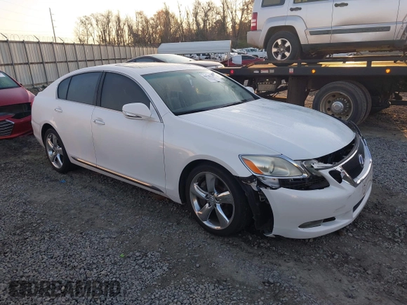 2008 Lexus GS 350 with VIN JTHBE96S480034587, listed as a IAAI auction lot 41780167 with 142,593 mi miles and . Bid and sale history available at DreamBid. Image 1.