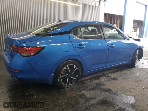 2024 Nissan Sentra SV with VIN 3N1AB8CV6RY242897, listed as a Copart auction lot 62818855 with 13,911 mi miles and Clean title. Bid and sale history available at DreamBid. Image 3.