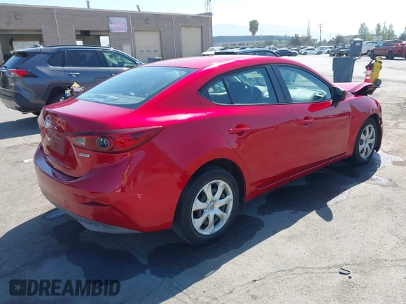 2016 Mazda 3 i Sport with VIN JM1BM1T76G1290583, listed as a IAAI auction lot 42121505 with 116,165 mi miles and . Bid and sale history available at DreamBid. Image 4.