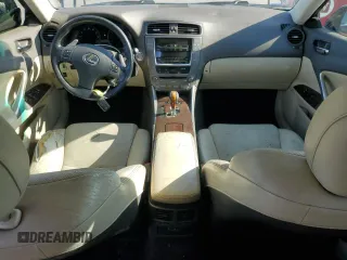 2010 Lexus IS 250 with VIN JTHBF5C28A5111898, listed as a Copart auction lot 62731095 with 181,655 mi miles and Salvage title. Bid and sale history available at DreamBid. Image 8.