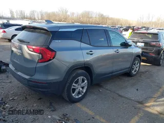 2020 GMC Terrain SLE with VIN 3GKALMEV3LL174261, listed as a IAAI auction lot 41797297 with 75,094 mi miles and . Bid and sale history available at carsss.com. Image 4.