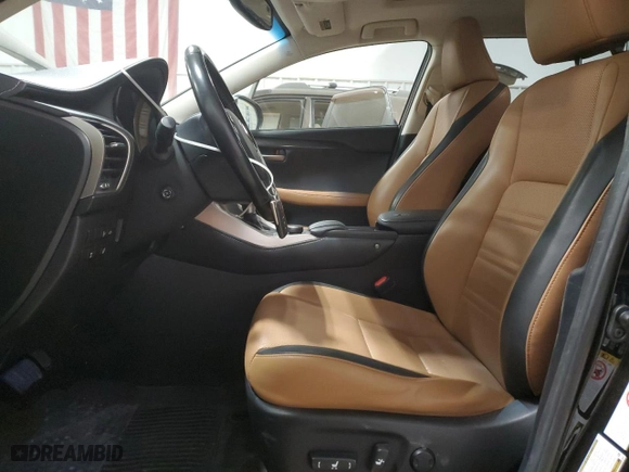 2016 Lexus NX 200t with VIN JTJBARBZ0G2095922, listed as a Copart auction lot 88587185 with 62,497 mi miles and Salvage Title. Bid and sale history available at carsss.com. Image 7.