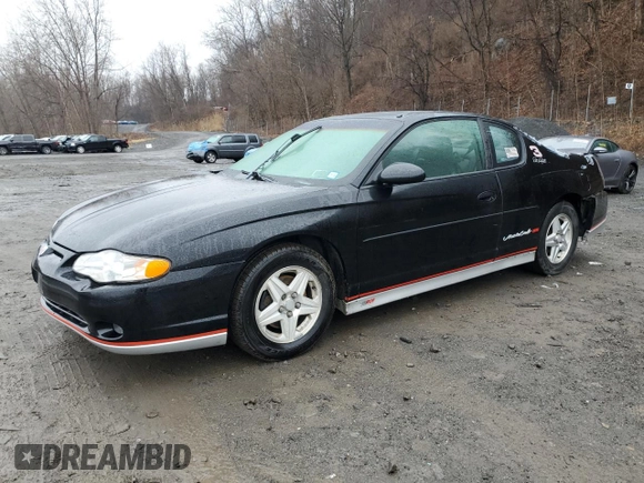 2002 Chevrolet Monte Carlo SS z VIN 2G1WX15K129204748, wystawiony jako Copart lot #49272365 z przebiegiem 103 217 mil mil oraz Szkody całkowita. Historia ofert i sprzedaży dostępna na DreamBid. Obrazek 1.