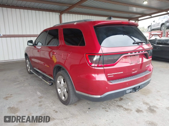 2015 Dodge Durango Limited with VIN 1C4RDJDG5FC112180, listed as a IAAI auction lot 42168091 with 115,154 mi miles and . Bid and sale history available at DreamBid. Image 3.