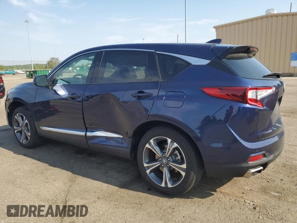 2022 Acura RDX Advance with VIN 5J8TC2H75NL004912, listed as a Copart auction lot 57089065 with 23,728 mi miles and Salvage title. Bid and sale history available at DreamBid. Image 2.
