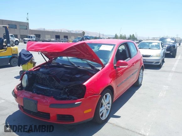 2007 Volkswagen Rabbit with VIN WVWBS71K77W063194, listed as a IAAI auction lot 42630227 with 28,604 mi miles and . Bid and sale history available at DreamBid. Image 6.