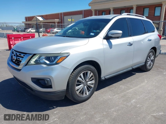 2018 Nissan Pathfinder SL with VIN 5N1DR2MN2JC628615, listed as a IAAI auction lot 41881932 with 122,404 mi miles. Bid and sale history available at carsss.com. Image 18.