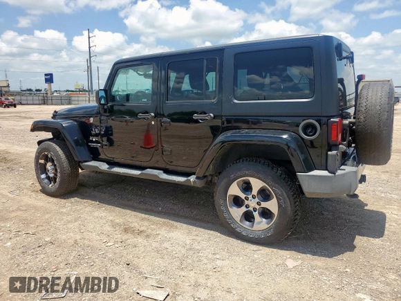2016 Jeep Wrangler Unlimited Sahara with VIN 1C4HJWEG9GL103631, listed as a Copart auction lot 60530885 with 232,683 mi miles and Salvage title. Bid and sale history available at DreamBid. Image 2.