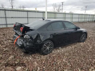 2015 Volkswagen Jetta Sport with VIN 3VWB17AJ2FM216375, listed as a Copart auction lot 51406975 with 148,496 mi miles and Salvage title. Bid and sale history available at DreamBid. Image 3.