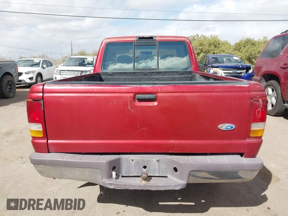1997 Ford Ranger XLT with VIN 1FTCR14X4VPA61608, listed as a IAAI auction lot 41712805 with 165,097 mi miles. Bid and sale history available at carsss.com. Image 16.