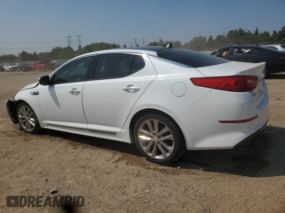 2014 Kia Optima SX Turbo with VIN 5XXGR4A69EG292770, listed as a Copart auction lot 60703465 with 148,171 mi miles and Salvage title. Bid and sale history available at DreamBid. Image 2.