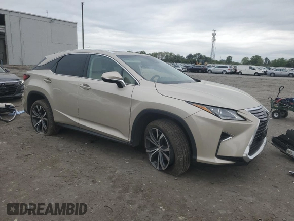 2016 Lexus RX 350 F Sport with VIN 2T2BZMCA7GC046852, listed as a Copart auction lot 53961335 with 32,560 mi miles and Salvage Title. Bid and sale history available at carsss.com. Image 4.