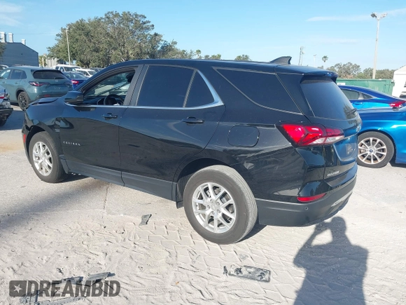 2022 Chevrolet Equinox LT with VIN 3GNAXKEV6NL114134, listed as a IAAI auction lot 40828504 with 43,240 mi miles and . Bid and sale history available at DreamBid. Image 3.