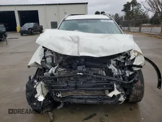 2017 Nissan Rogue SV with VIN KNMAT2MT8HP604376, listed as a Copart auction lot 83649814 with 87,119 mi miles and Salvage Title. Bid and sale history available at carsss.com. Image 5.