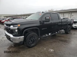 2022 Chevrolet Silverado 3500HD LT with VIN 1GC4YTEY3NF167855, listed as a Copart auction lot 80184594 with 37,435 mi miles and Salvage Title. Bid and sale history available at DreamBid. Image 1.