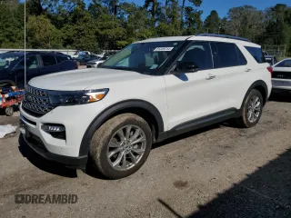 2023 Ford Explorer Limited z VIN 1FMSK7FH4PGB70142, wystawiony jako Copart lot #81249714 z przebiegiem 13 492 mil mil oraz Szkoda całkowita • Salvage title. Historia ofert i sprzedaży dostępna na DreamBid. Obrazek 1.
